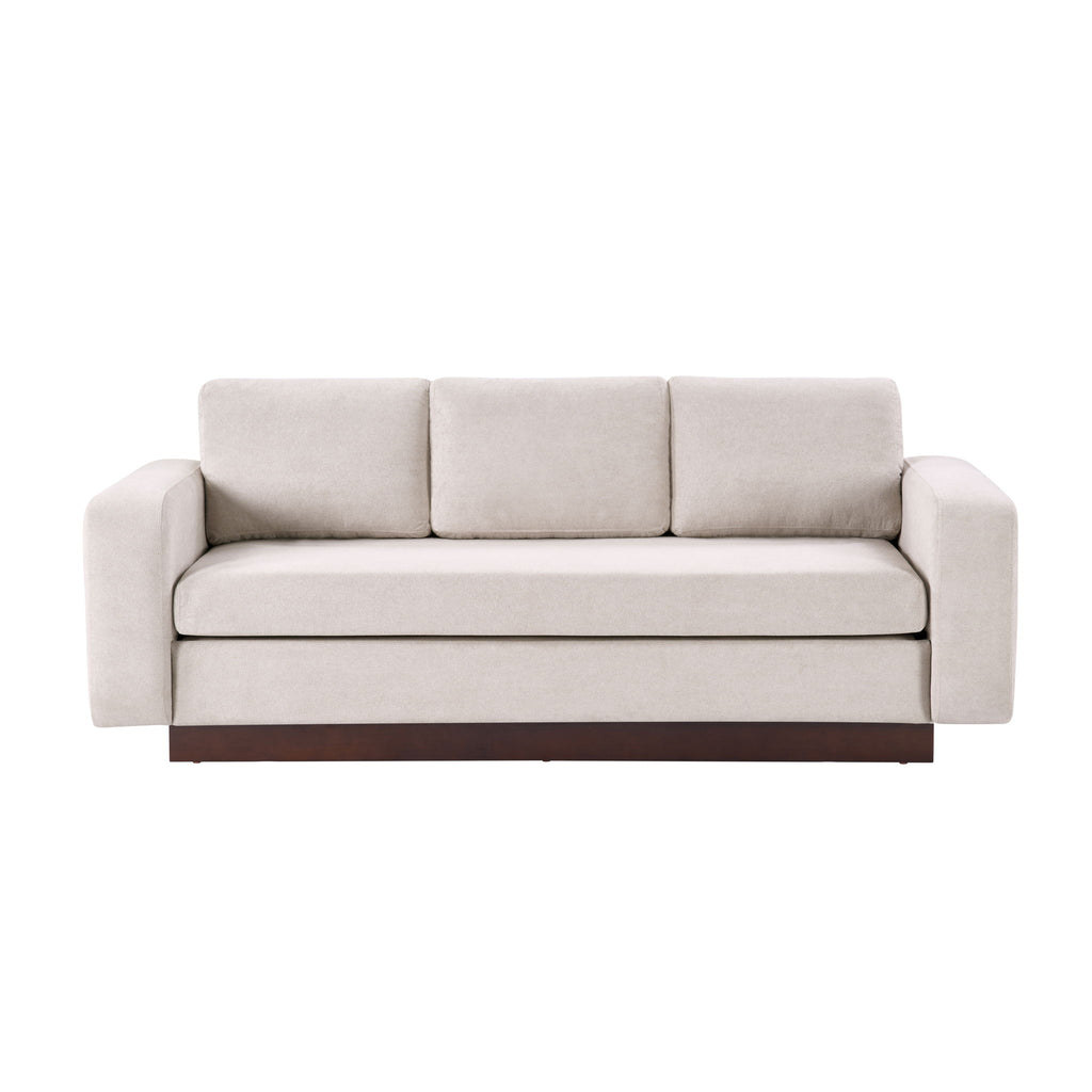 Modern 3 Seater Sofa, Living Room Couch