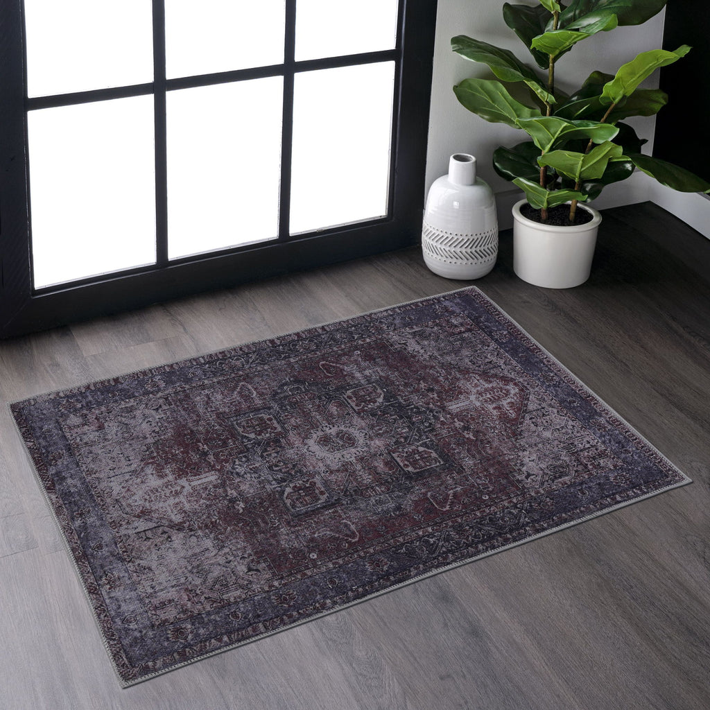 Maval - Unique Washable Area Rug