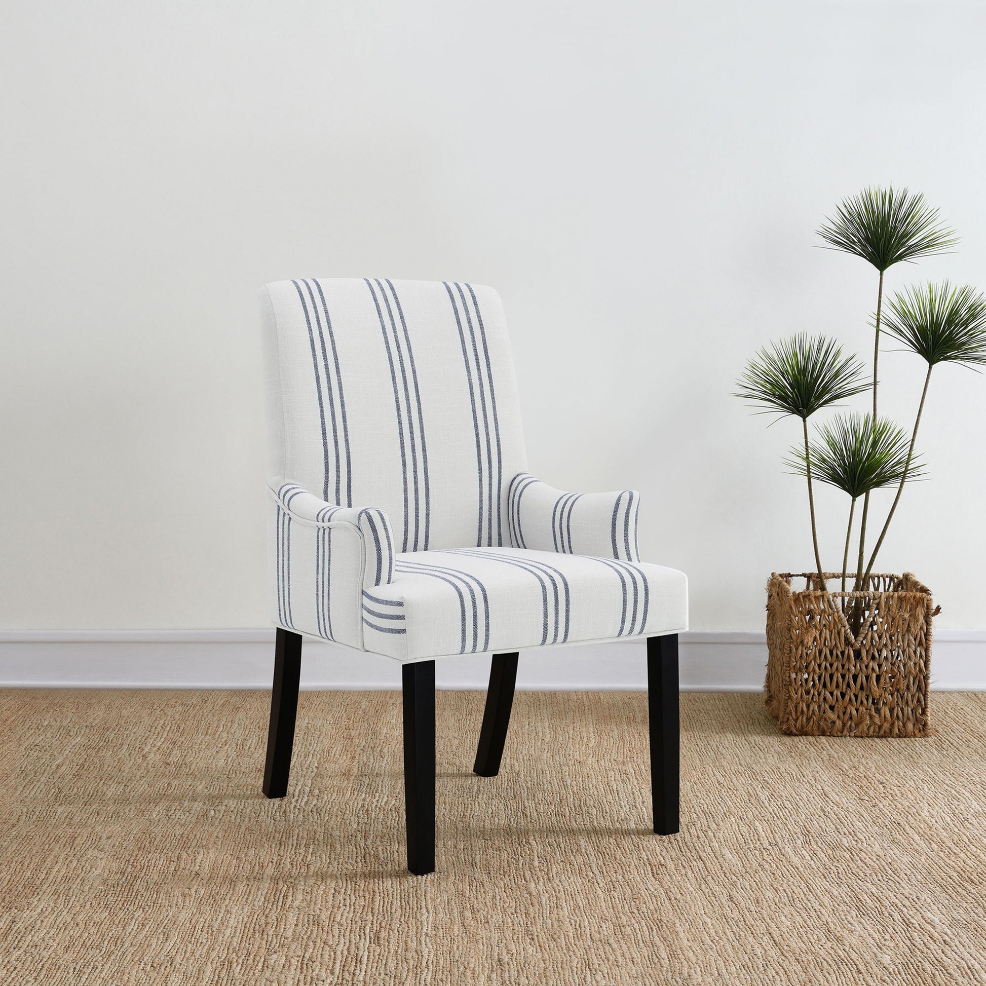 Draper - Upholstered Arm Chair - Beige