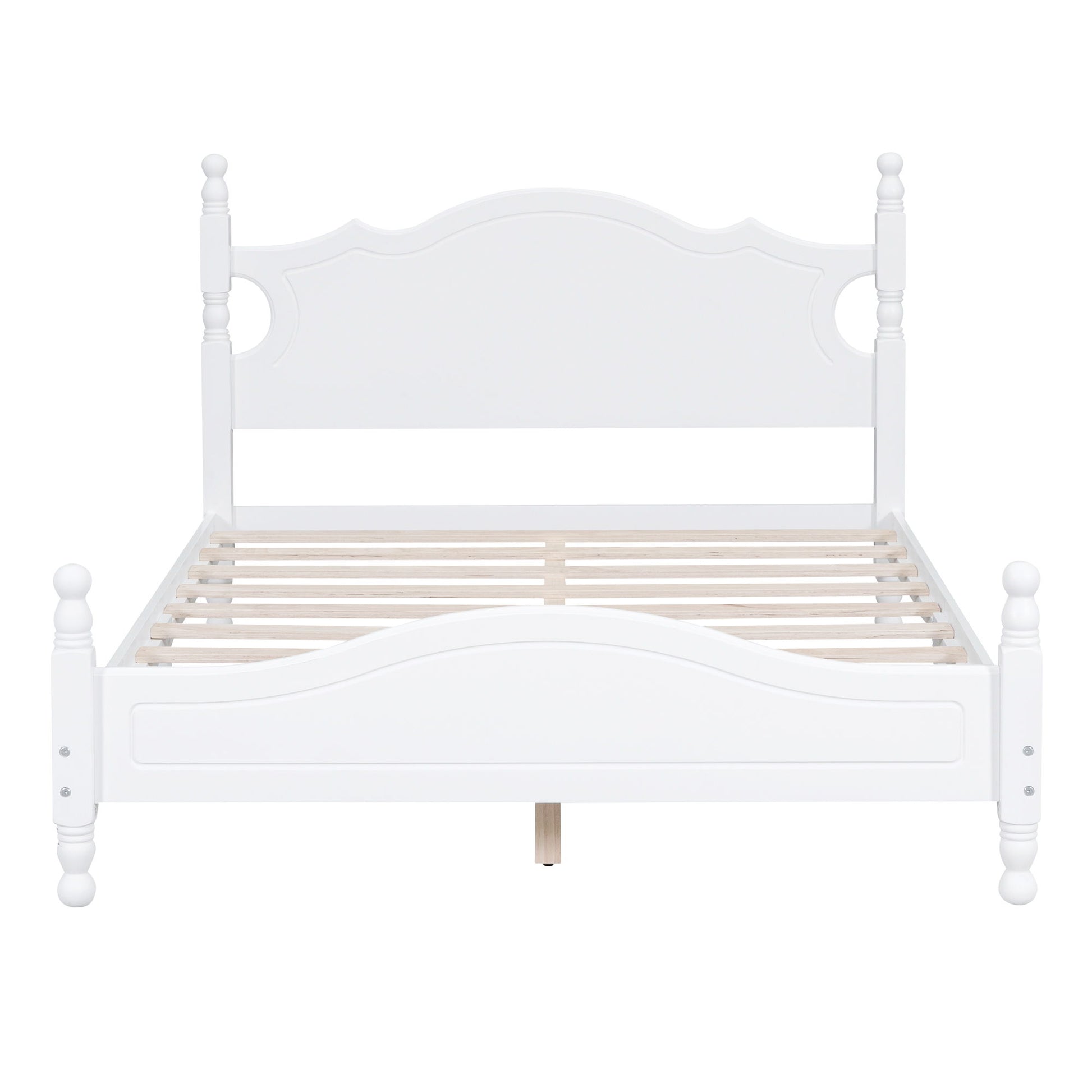 Platform Bed Frame With Slat Support