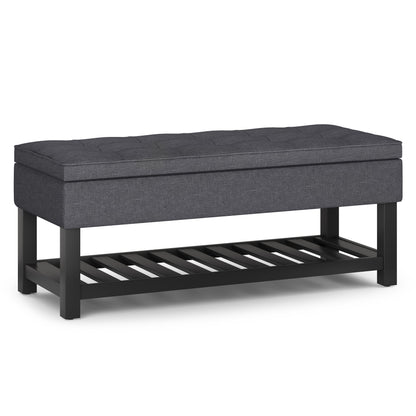 Cosmopolitan - Storage Ottoman Bench with Open Bottom