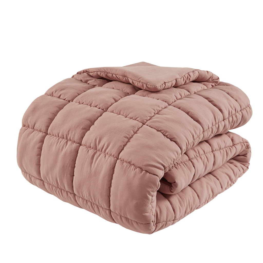Dream Puff - Down Alternative Comforter Set - Rose
