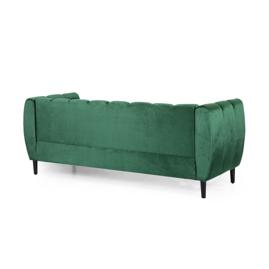 Miranda - Modern Glam Velvet 3 Seater Sofa