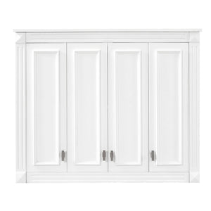 Wall Mounted Medicine Cabinet With Adjustable Shelf - White