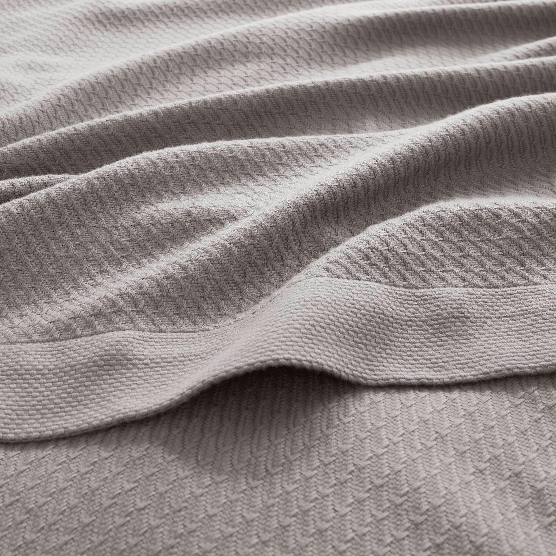 Egyptian Cotton - Twin Blanket - Gray