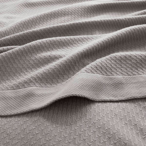 Egyptian Cotton - Twin Blanket - Gray