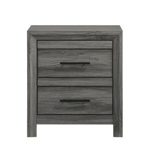 Denver - 2 Drawer Nightstand - Gray