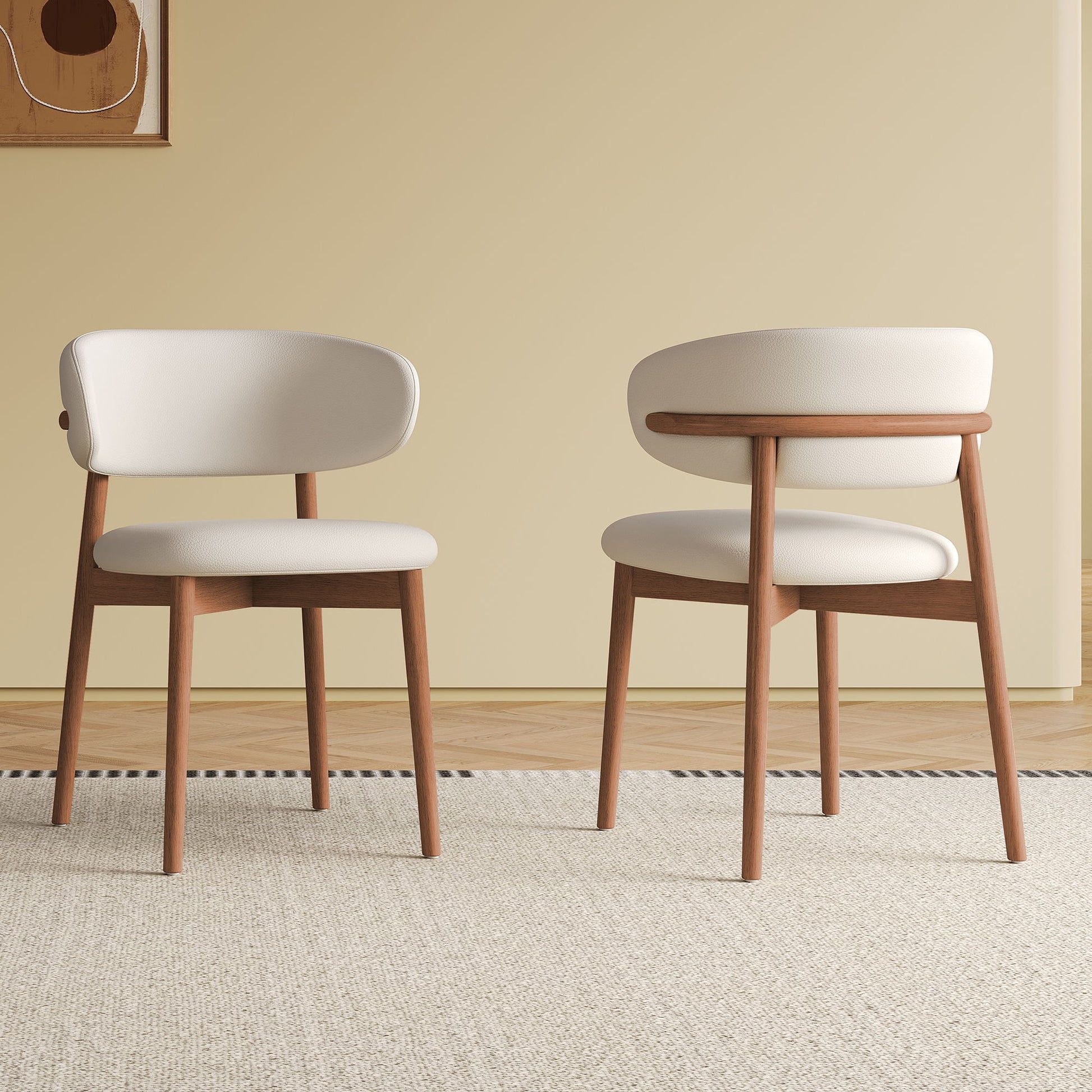 Mid-Century Modern Dining Chair (Set of 2)