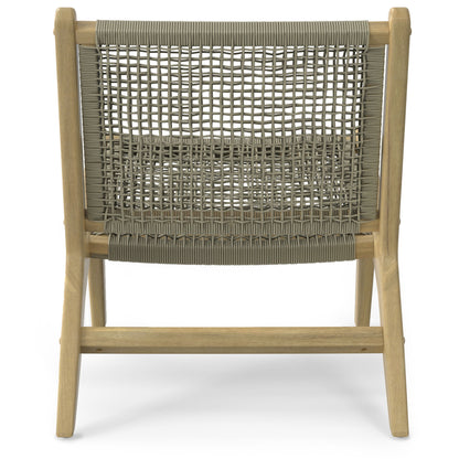 Kendie - Outdoor Indoor Lounge Chair - Natural Taupe