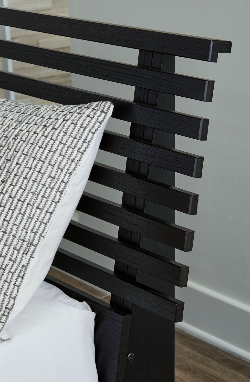 Danziar - Full Slat Headboard - Black