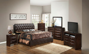 Tufted Upholstered Bed