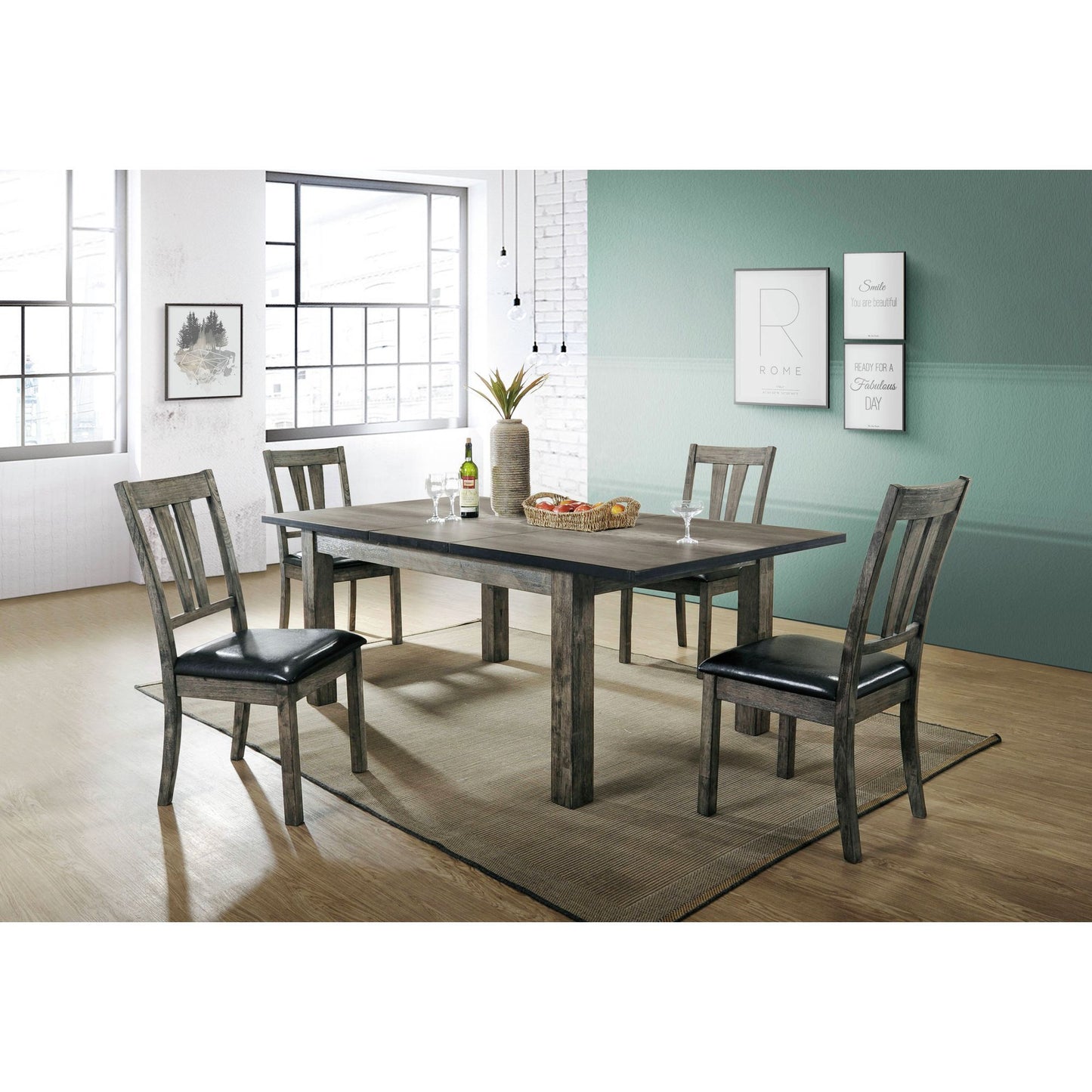 Nathan - Dining Table - Gray Oak