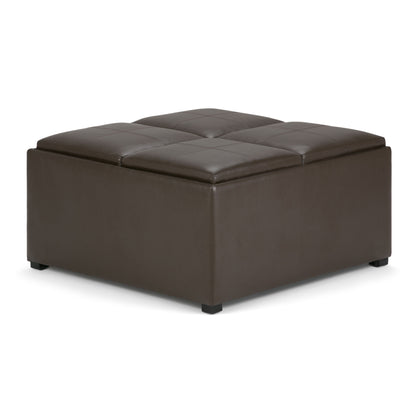 Avalon - Square Coffee Table Storage Ottoman