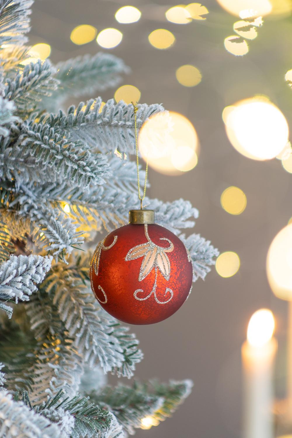 Christmas Ball Ornaments Decorative Hanging Tree Ornaments For Holiday Party Decorations