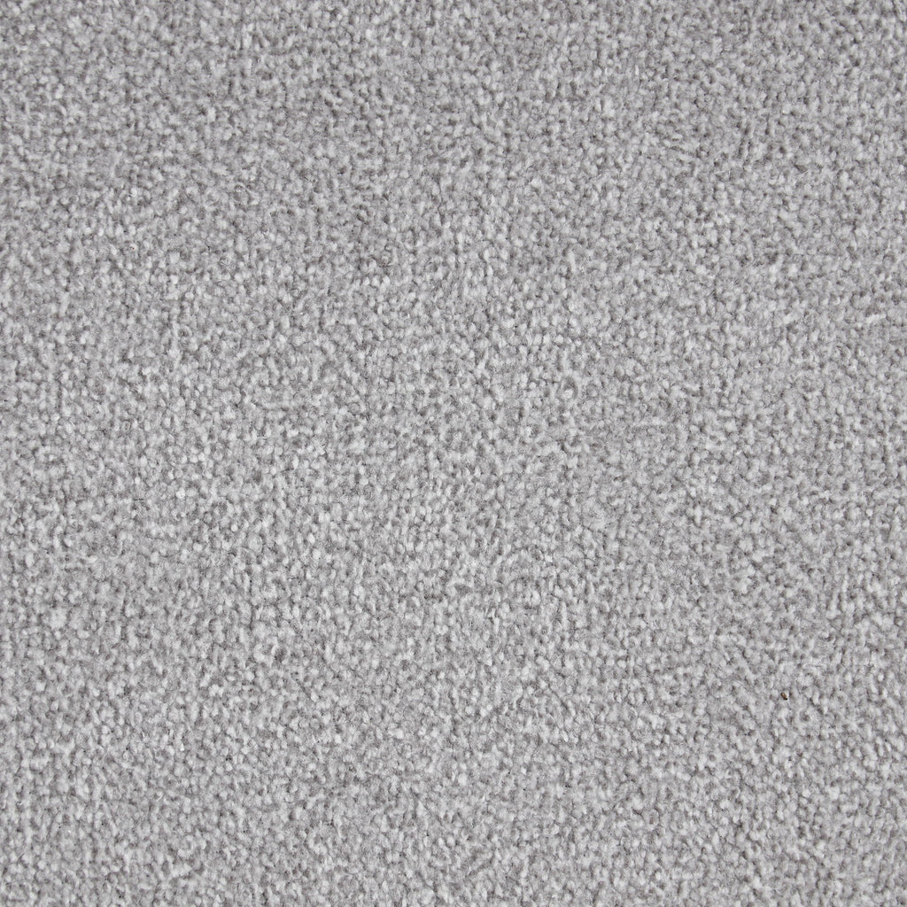 Upholstered 3 Seater Curved Sofa With Printed Pillows Chenille