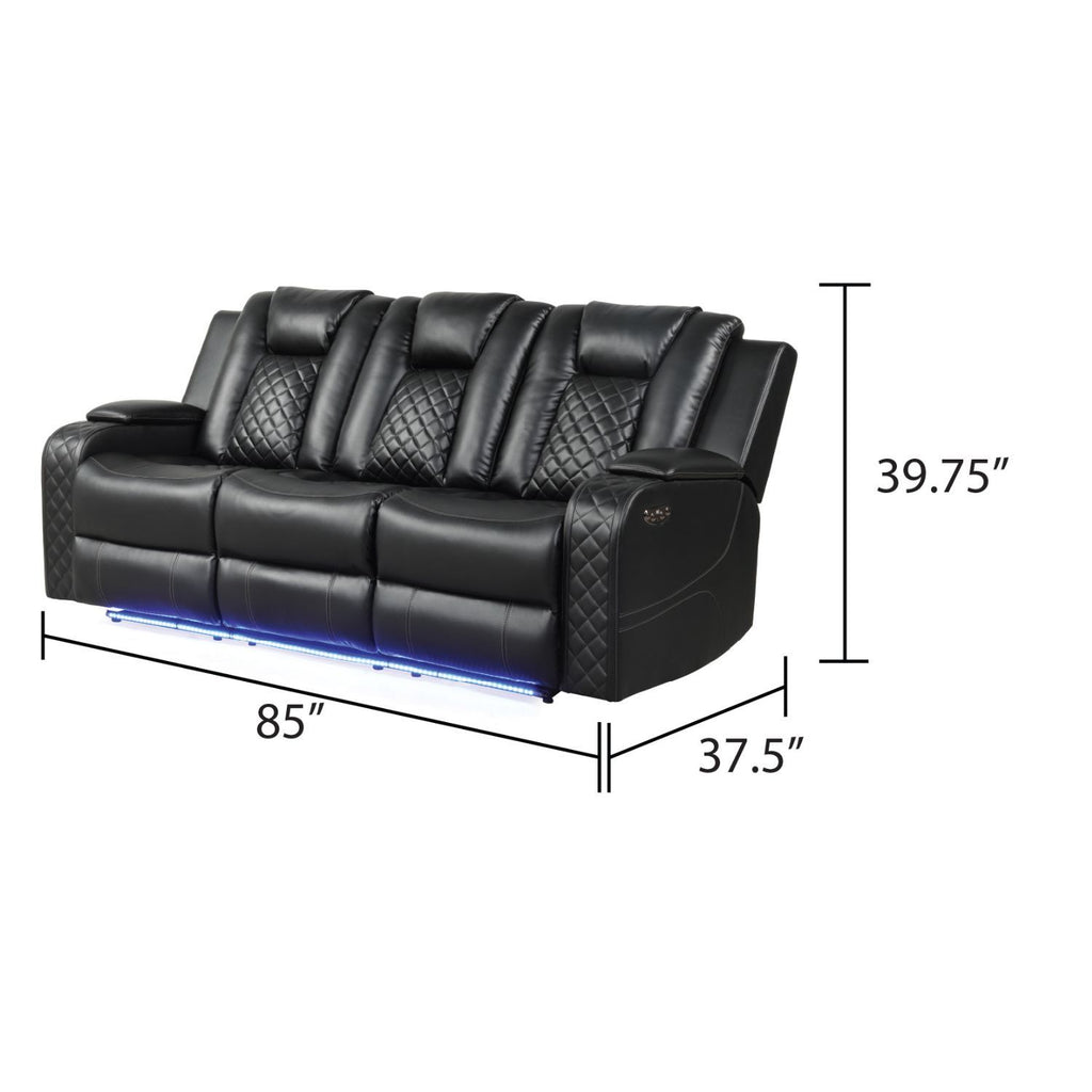 Benz - LED & Power Reclining Sofa