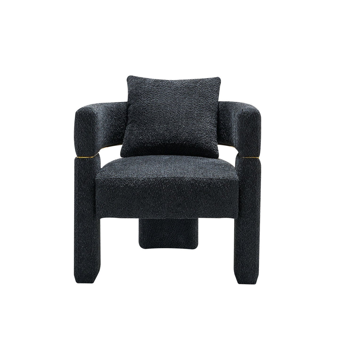 Boucle Upholstered Accent Chair