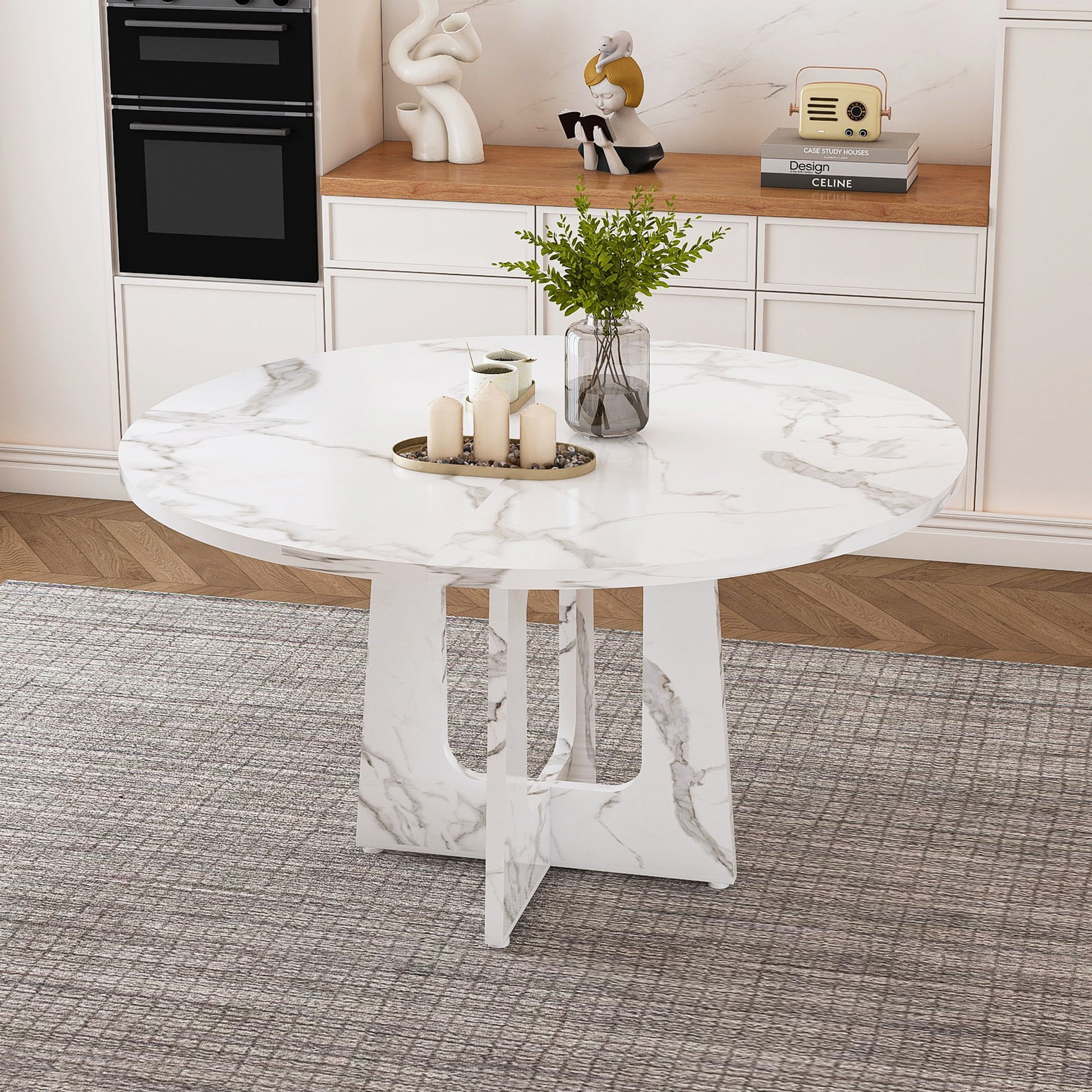 Round Dining Table For 4