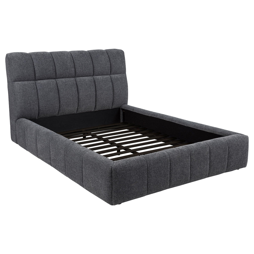 Branson - Platform Bed With Tufted Headboard