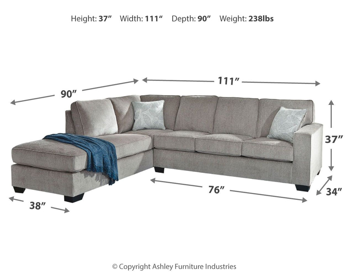 Altari - 2 Piece Sectional With Chaise