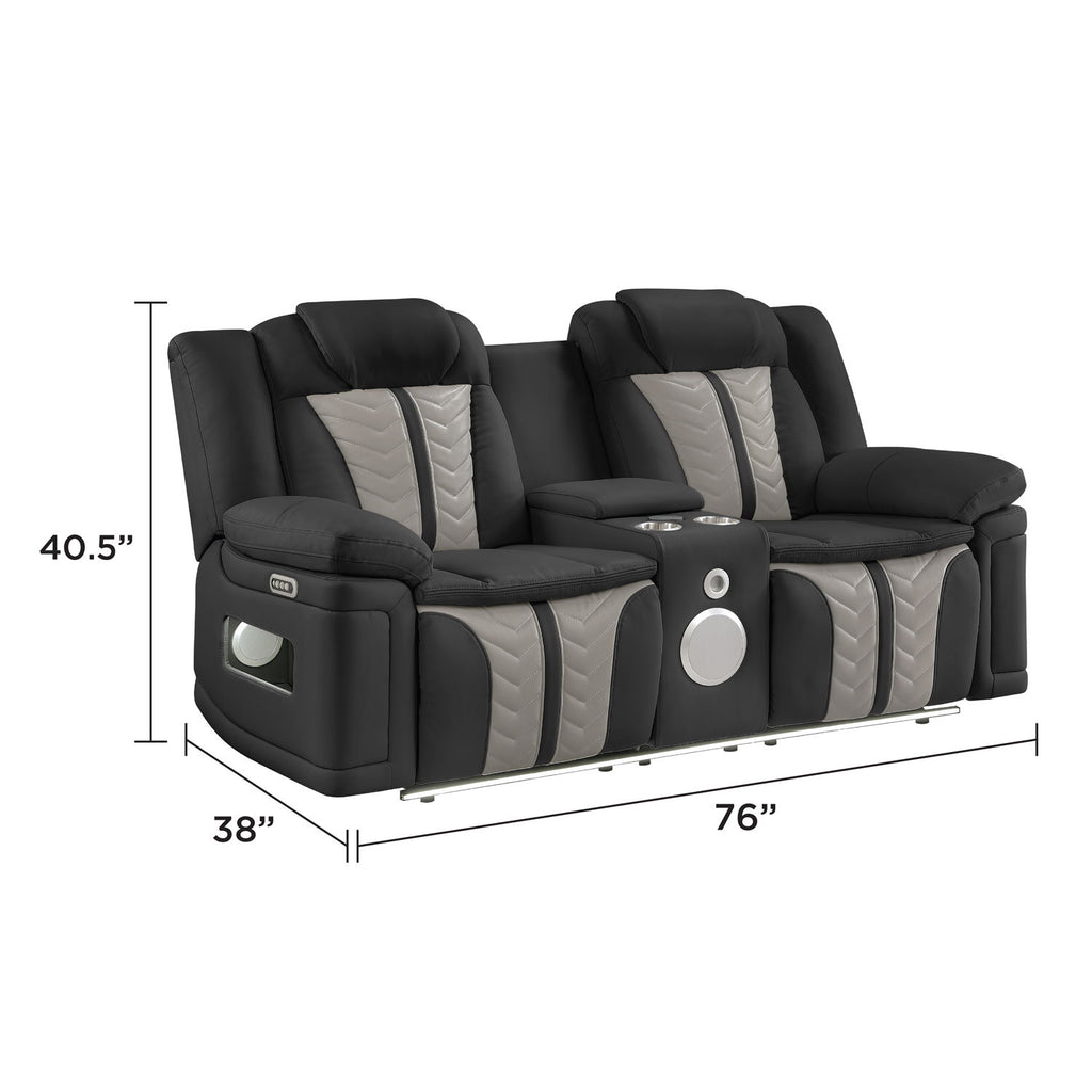 Cruiser - Power Reclining Set With LED Lighting
