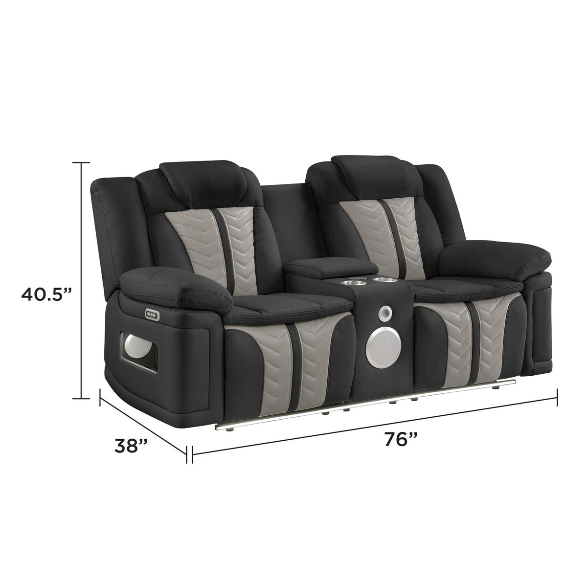 Cruiser - Power Reclining Set With LED Lighting
