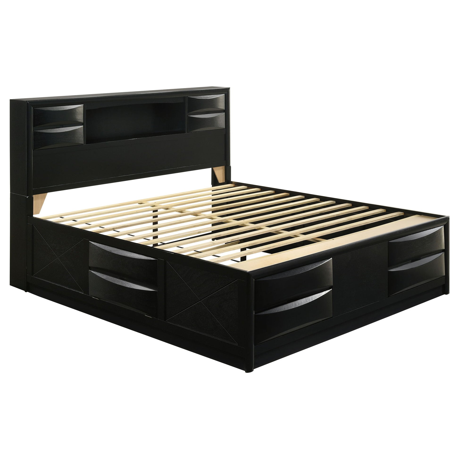 Palamino - 5 Piece Eastern King Bedroom Set - Black