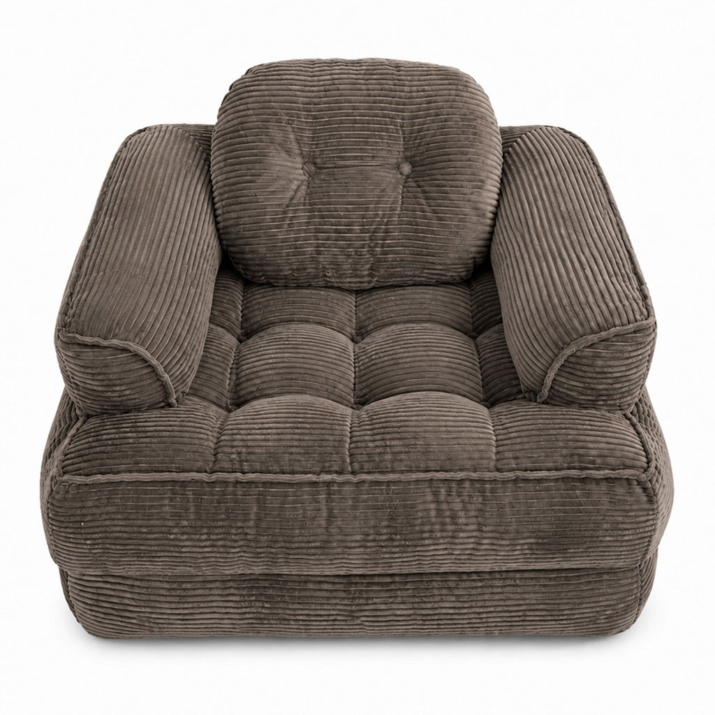 Convertible 2 In 1 Armrest Sofa For Bedroom