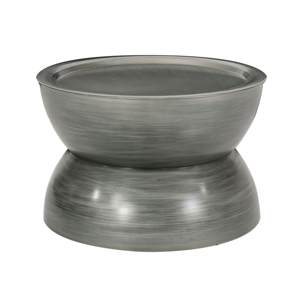 Sparling - Modern Iron Hourglass Coffee Table