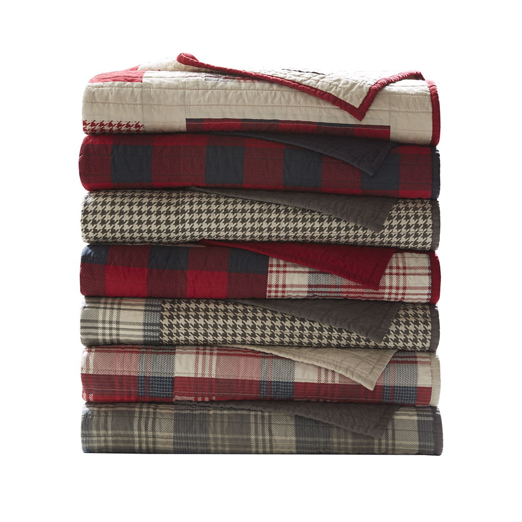 Winter Plains - Quilted Throw - Taupe