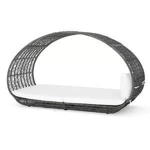 Abigal - Outdoor Wicker Daybed With Cushion