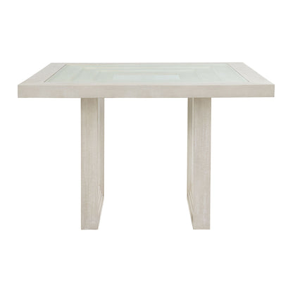 Avalanche - Square Counter Table - Antique White