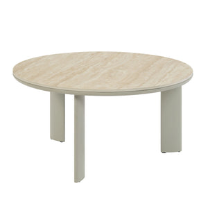 Ingram - Ceramic Top Coffee Table - Light Gray