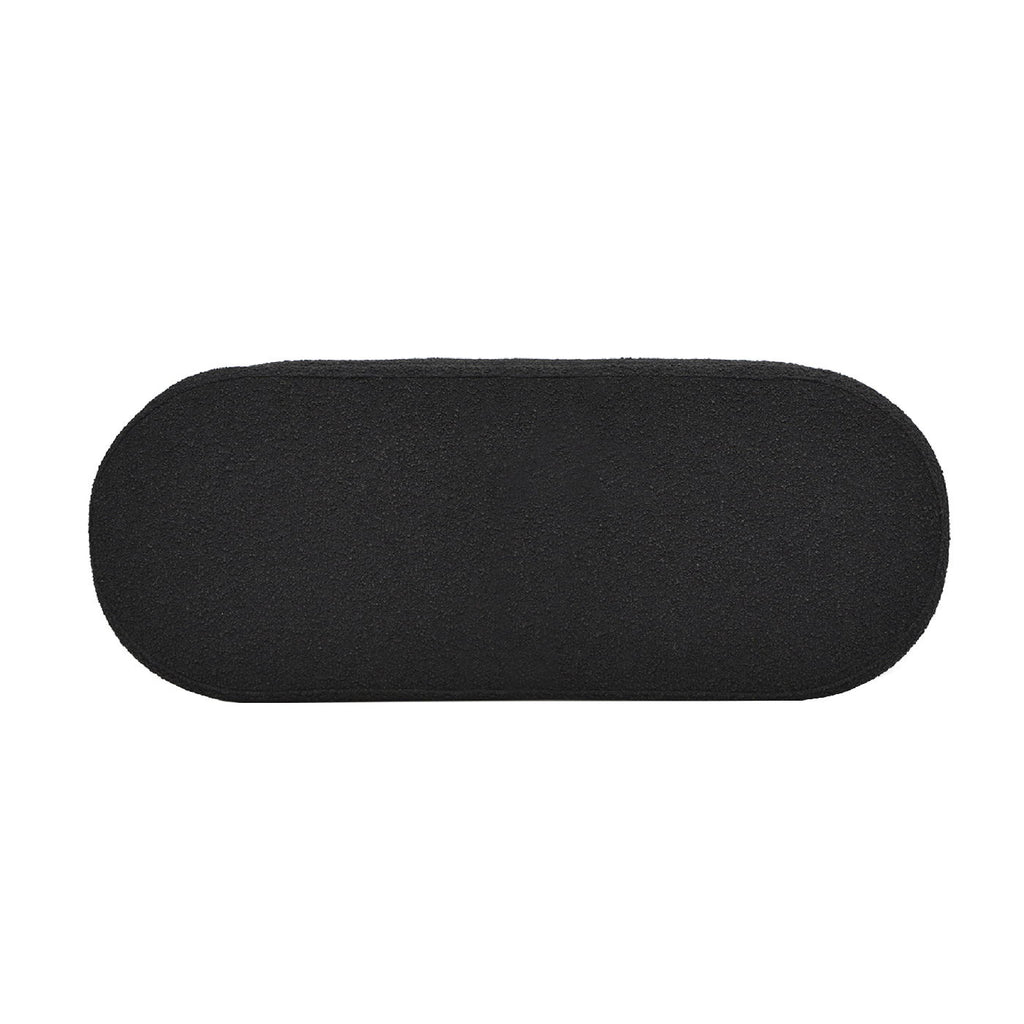 Fuji - Upholstered Oval Storage Bench