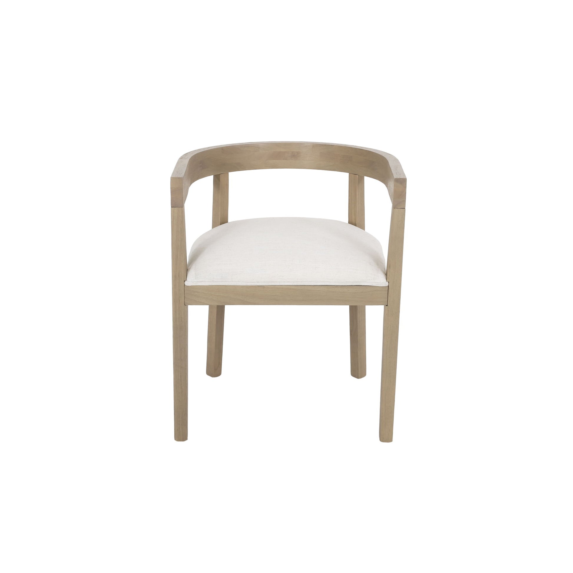 Contemporary Dining Chair Set With Armrests