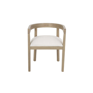 Contemporary Dining Chair Set With Armrests