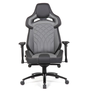 Gaming Chair With 4D Armrests, High Back Office Chair - Black / Gray