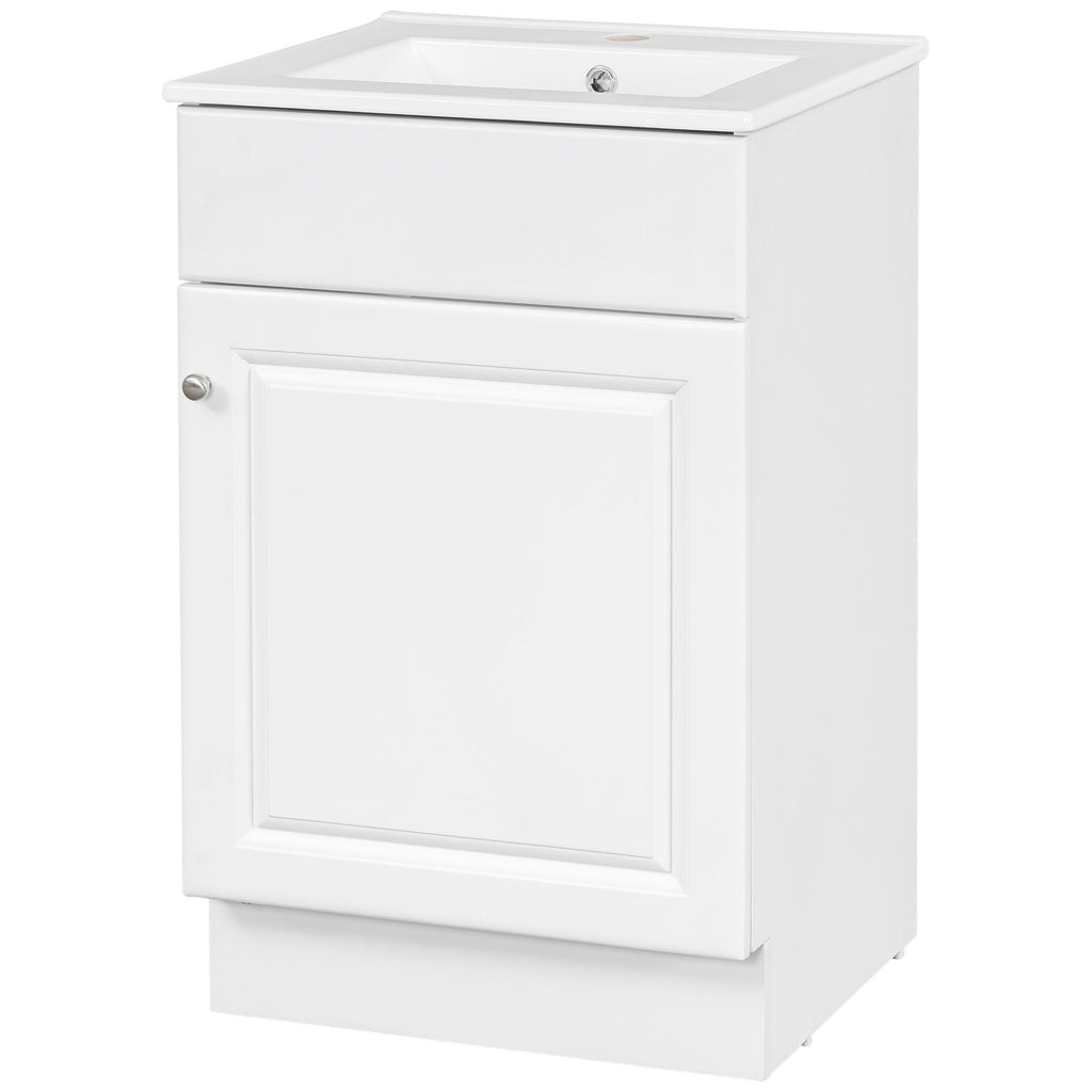 Bathroom Vanity With Sink, Cabinet With Adjustable Shelf