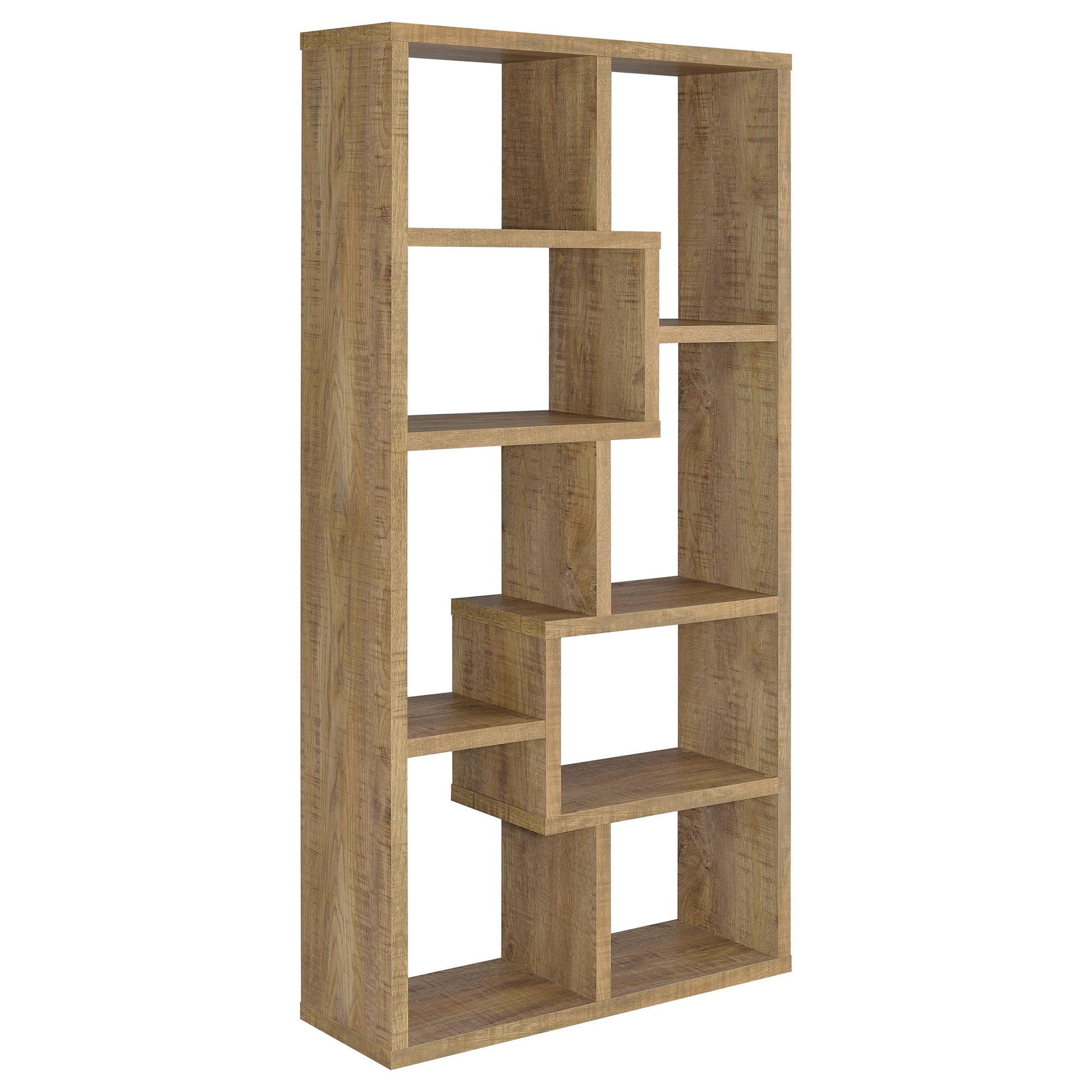Currey - 6 Shelf Bookshelf - Mango Color