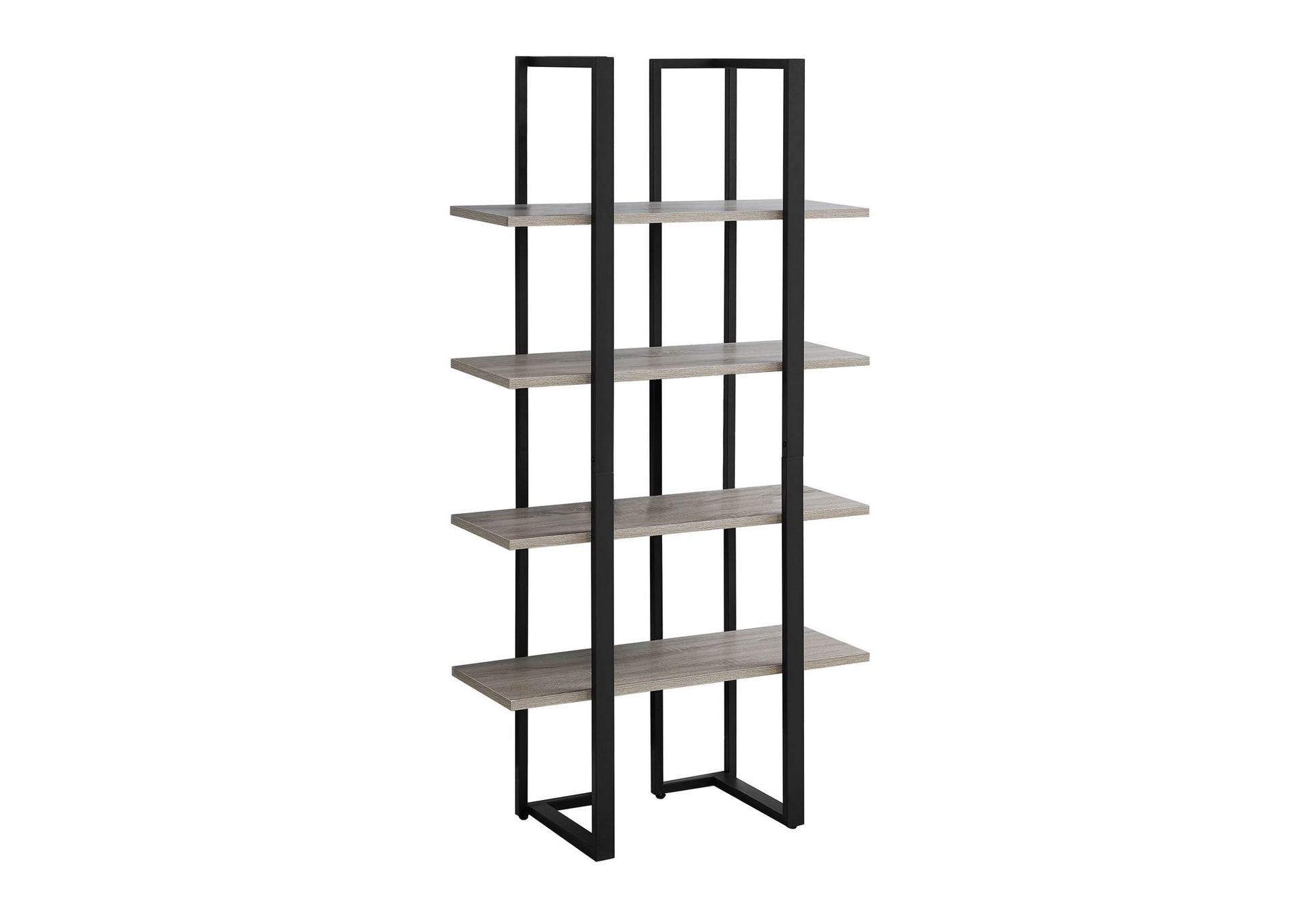 Bookshelf, Bookcase, Etagere, 4 Tier, Office, Contemporary & Modern