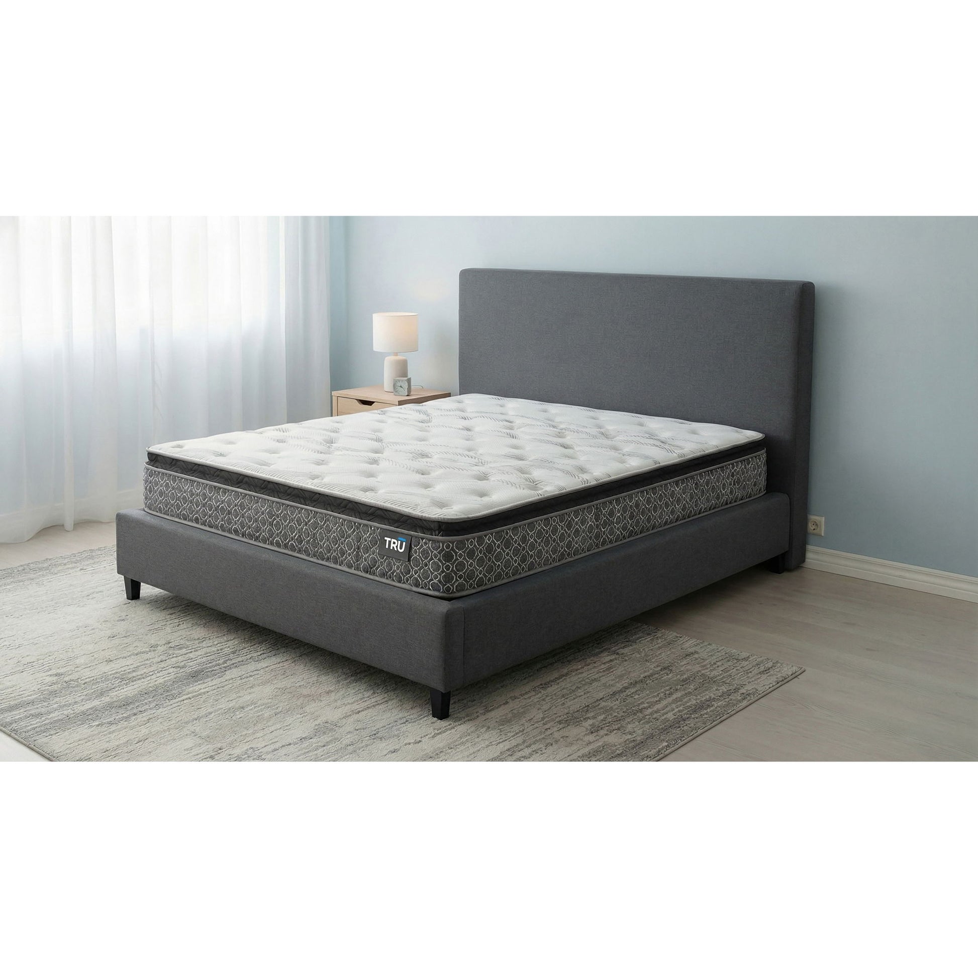 Constance - 11" Pillow Top Hybrid Mattress With Memory Foam And Open Coils