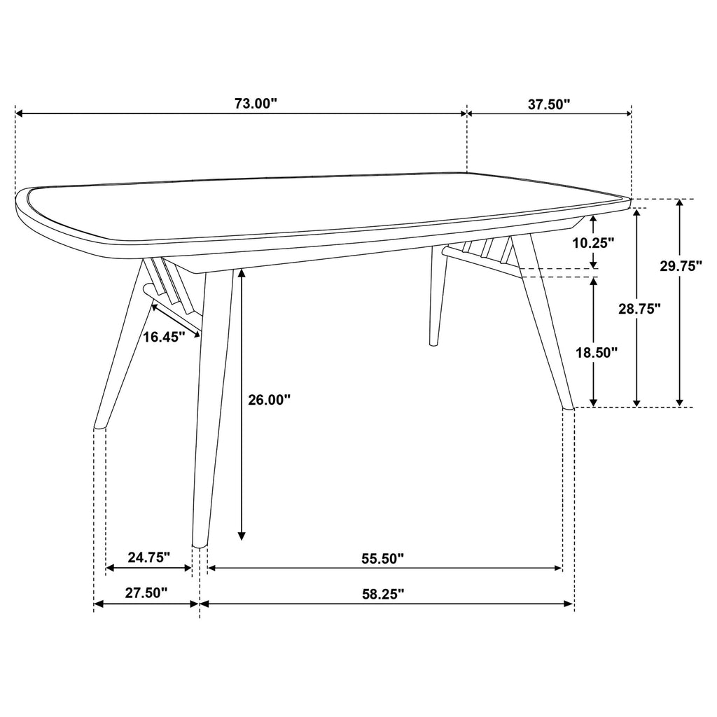 Teleli - Dining Table - Natural