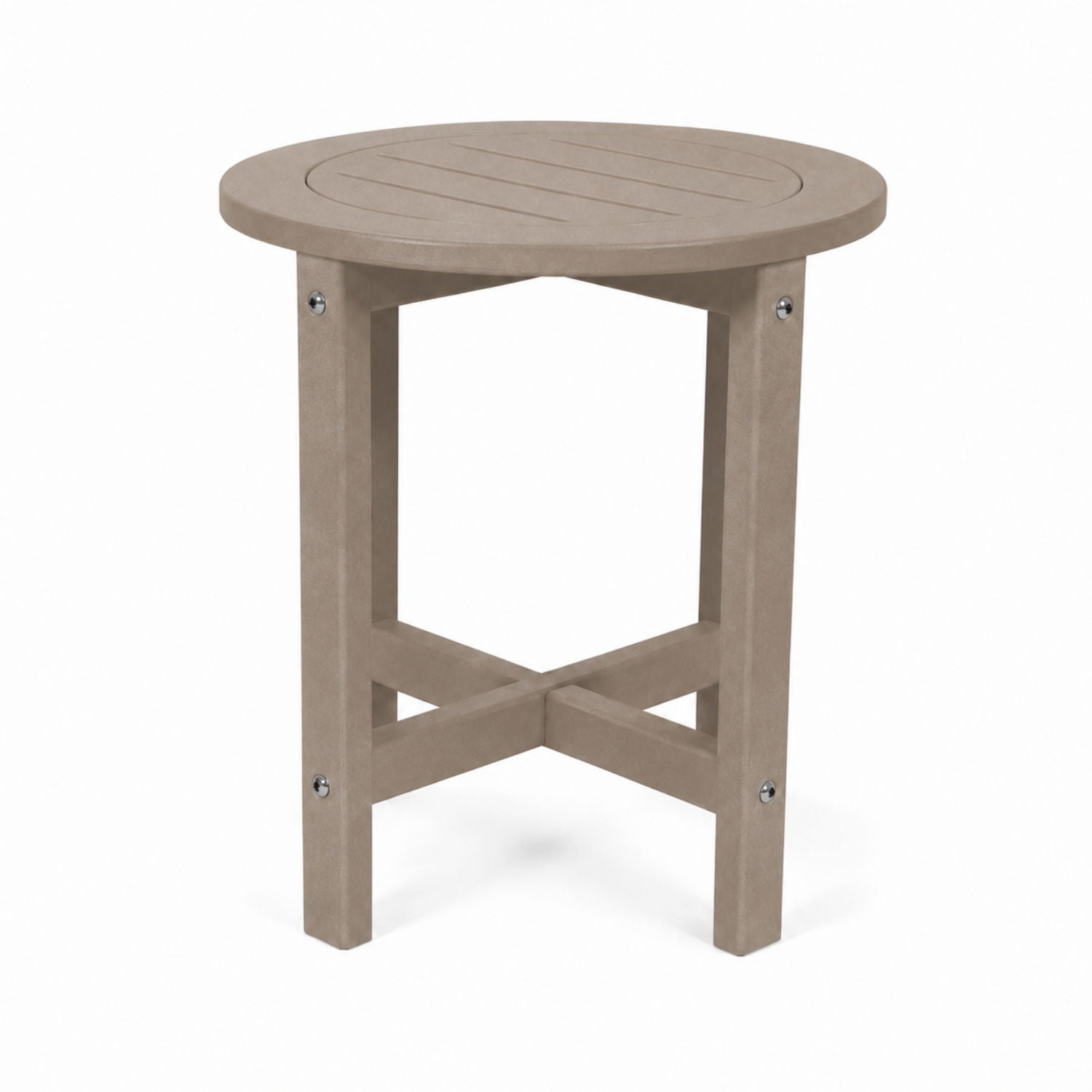 Round Outdoor Side Table