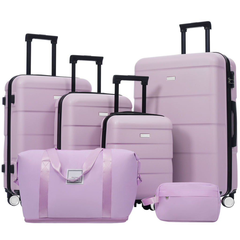 Hardshell Luggage Set 6 Piece With Duffel & Toiletry Bag