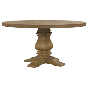 Rhea - Round Dining Table - Rustic