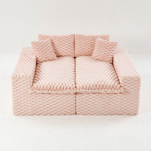 Multifunctional Sofa, Side-By-Side Or Facing Each Other