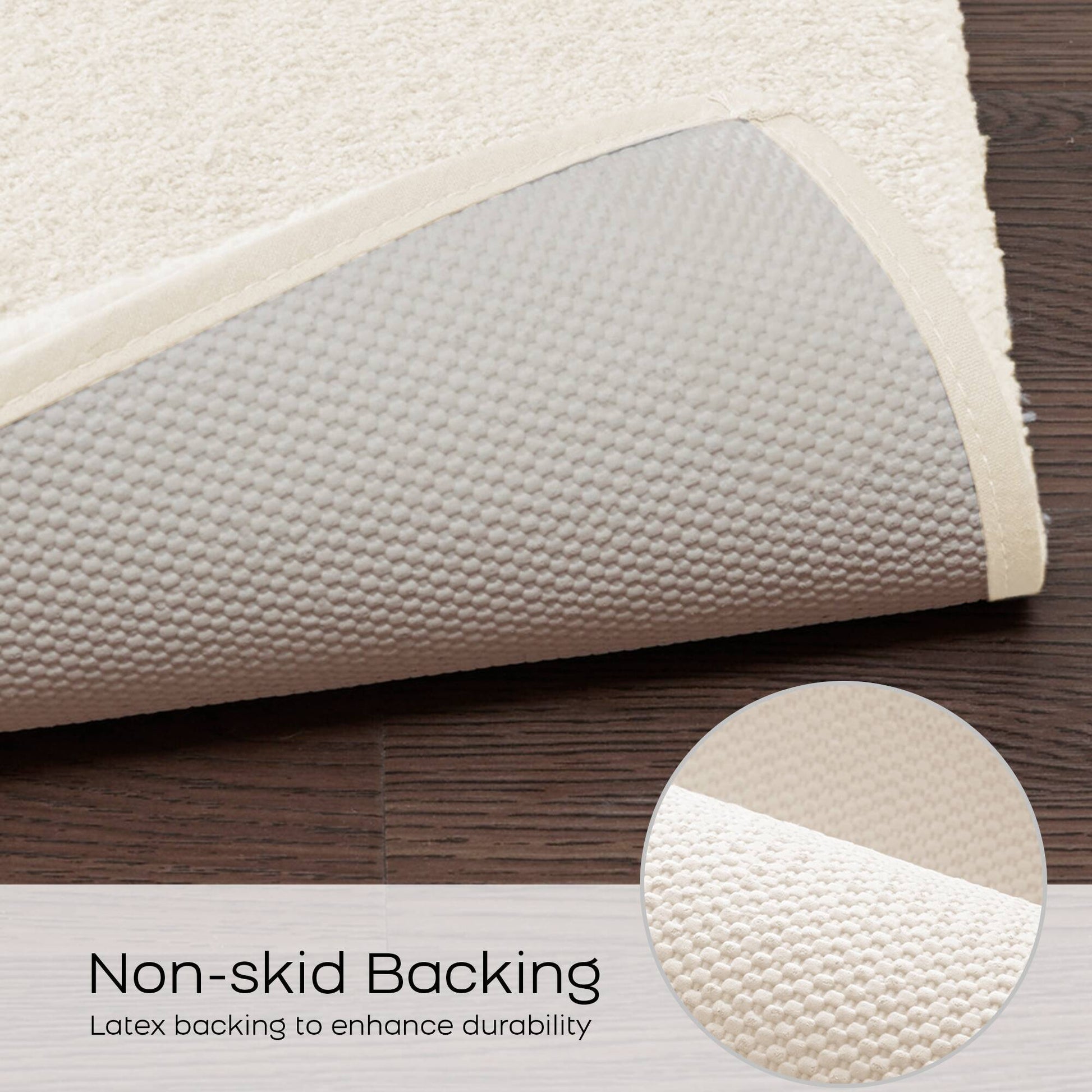 Marshmallow - 24" x 72" Bath Rug - Ivory