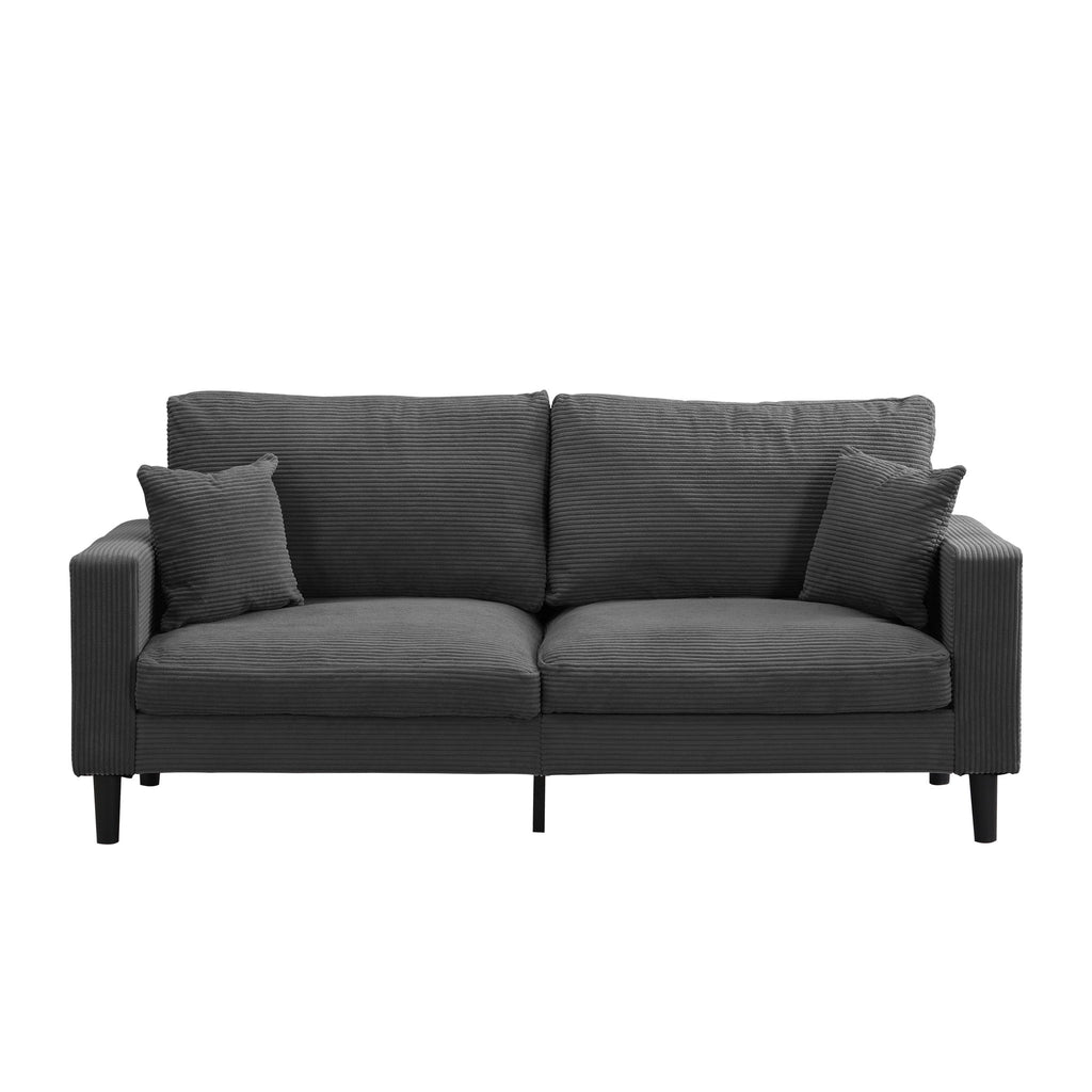 Modern Upholstered Resilience Three Seater Sofa