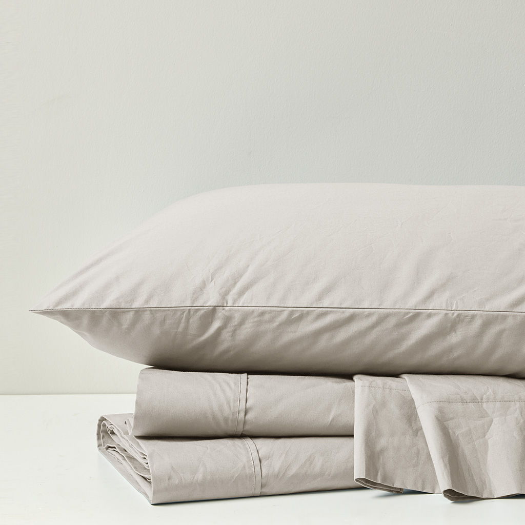 Peached Percale Sheet Set - California King