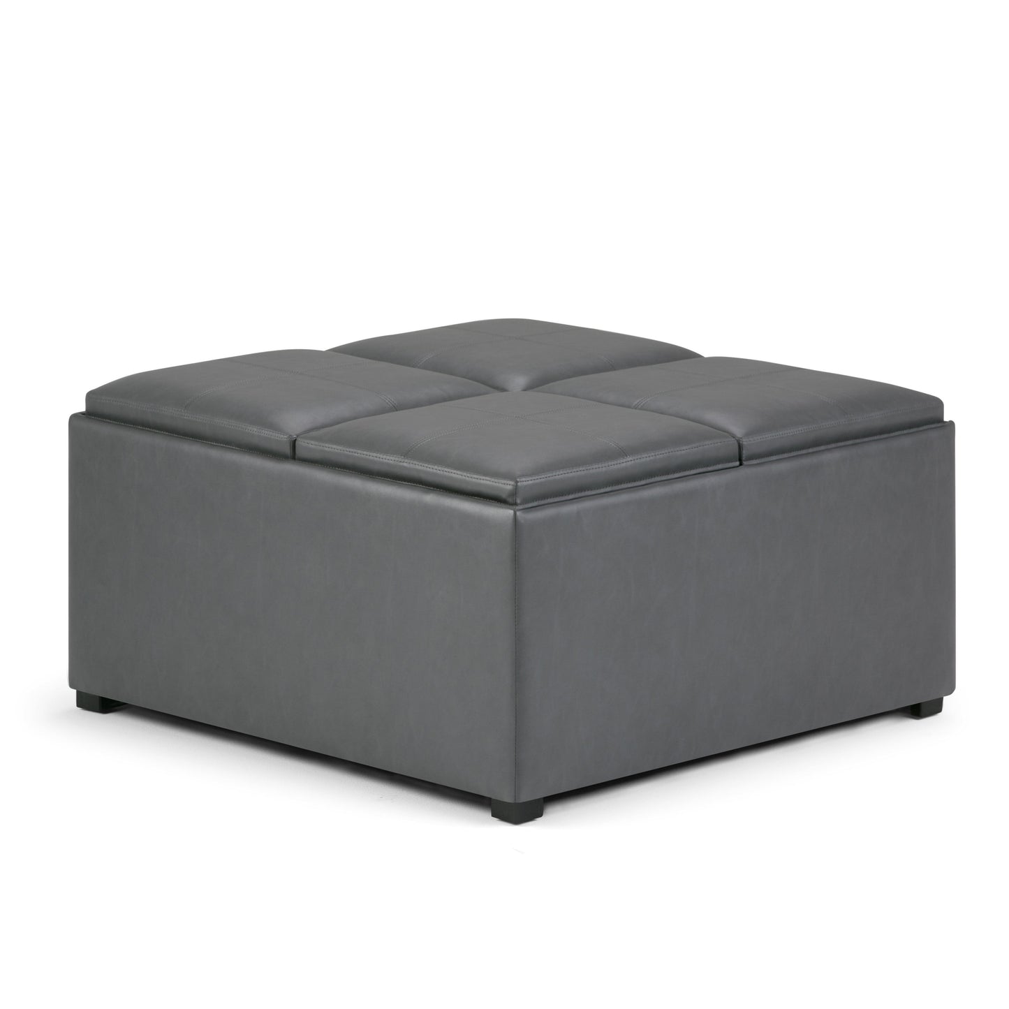 Avalon - Square Coffee Table Storage Ottoman